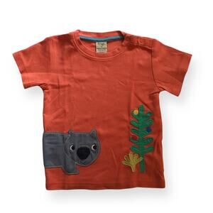 Frugi organic koala appliqué tee